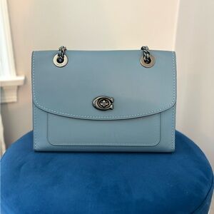 Coach Light Blue Shoulder Bag